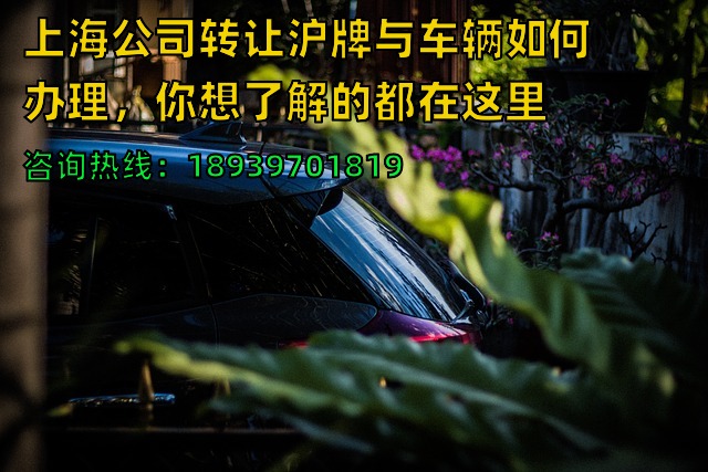 上海公司转让沪牌与车辆如何办理，你想了解的都在这里