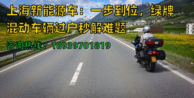 上海新能源车：一步到位，绿牌混动车辆过户秒解难题❗️